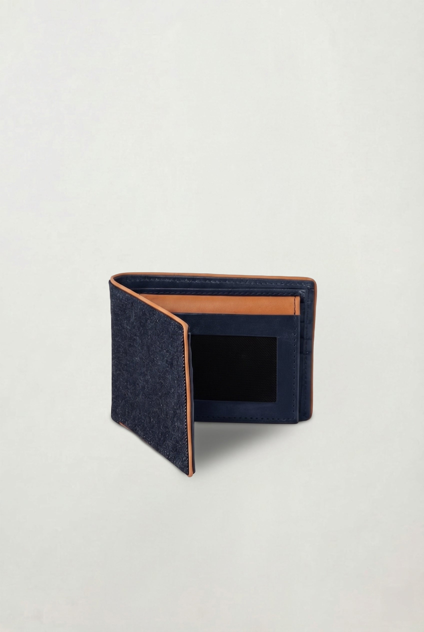 Bi-fold Denim Wallet