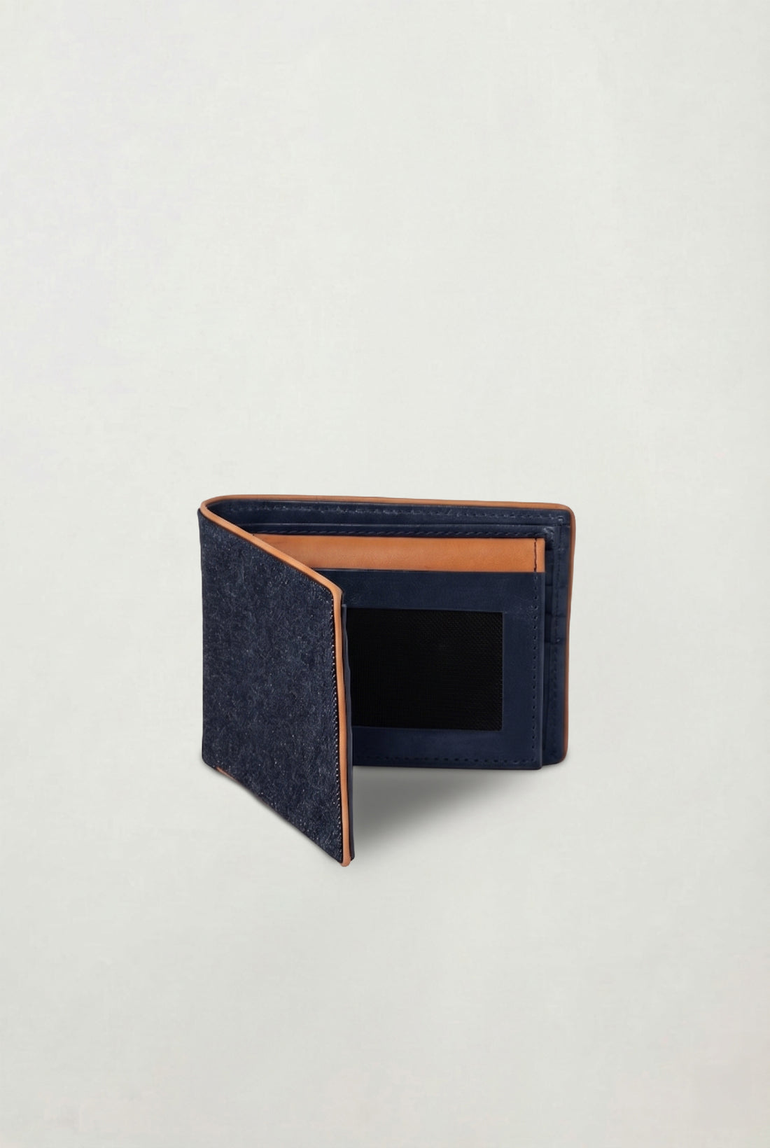 Bi-fold Denim Wallet