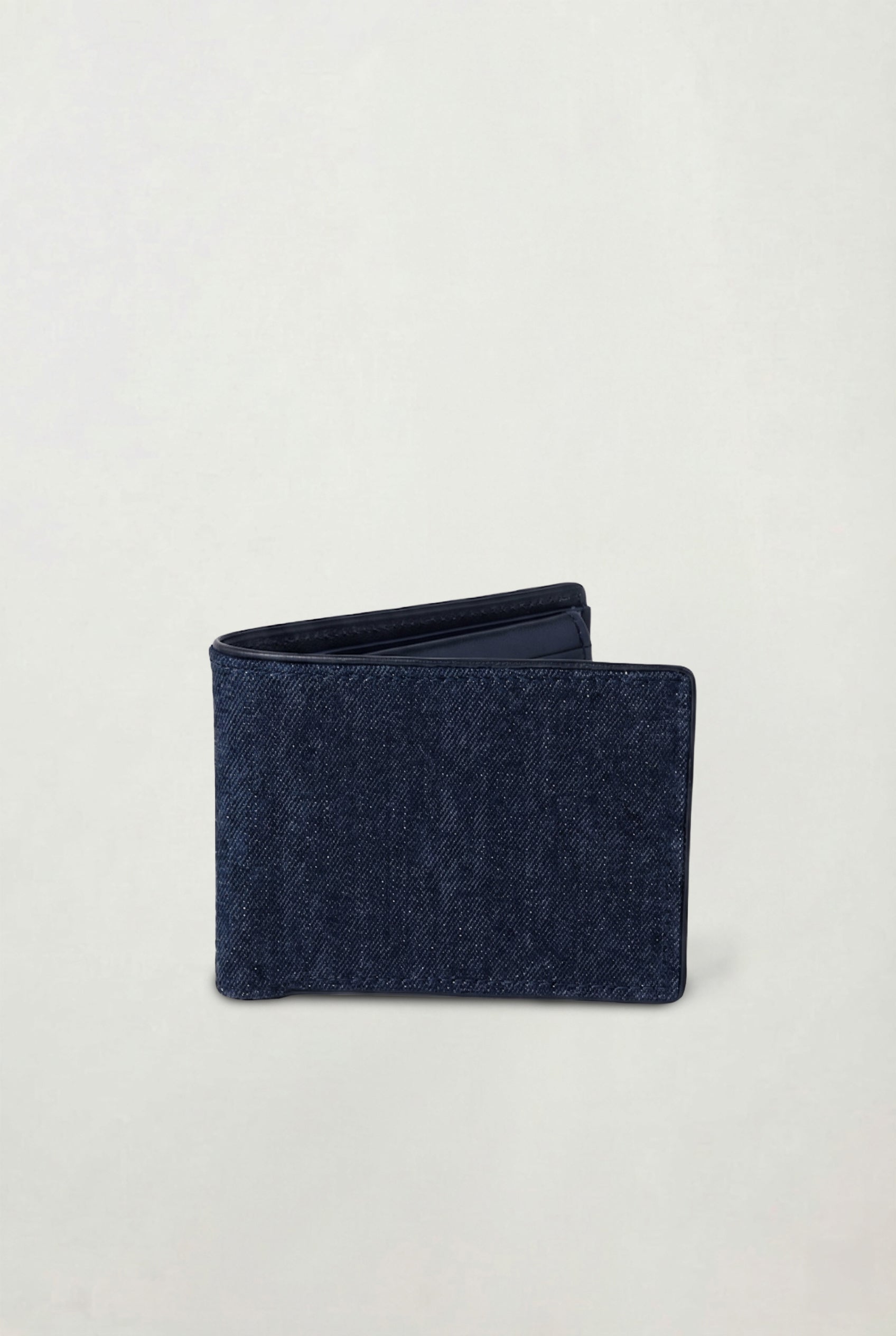 Bi-fold Denim Wallet