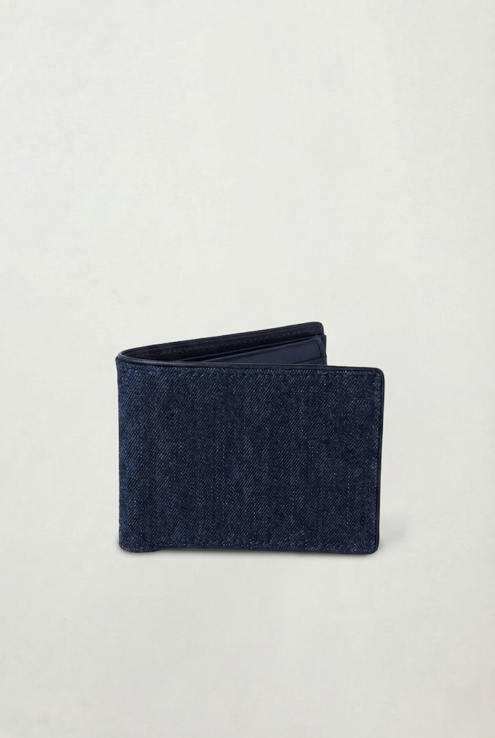 Bi-fold Denim Wallet