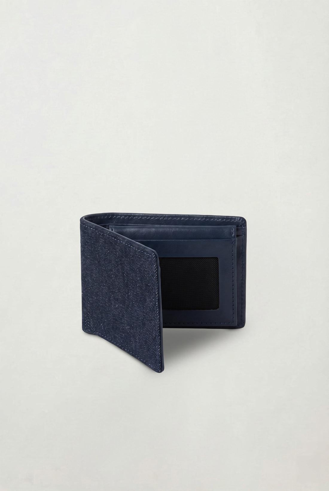 Bi-fold Denim Wallet