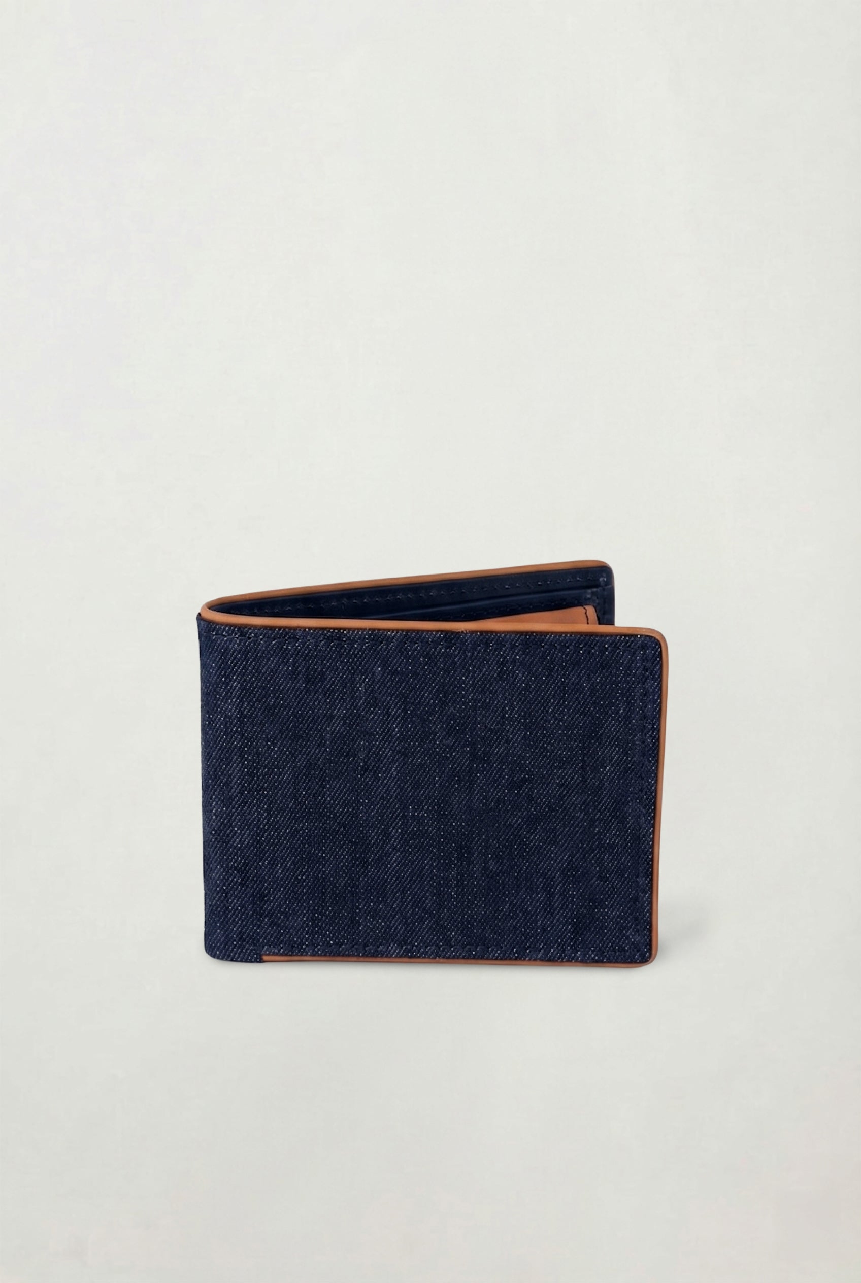 Bi-fold Denim Wallet