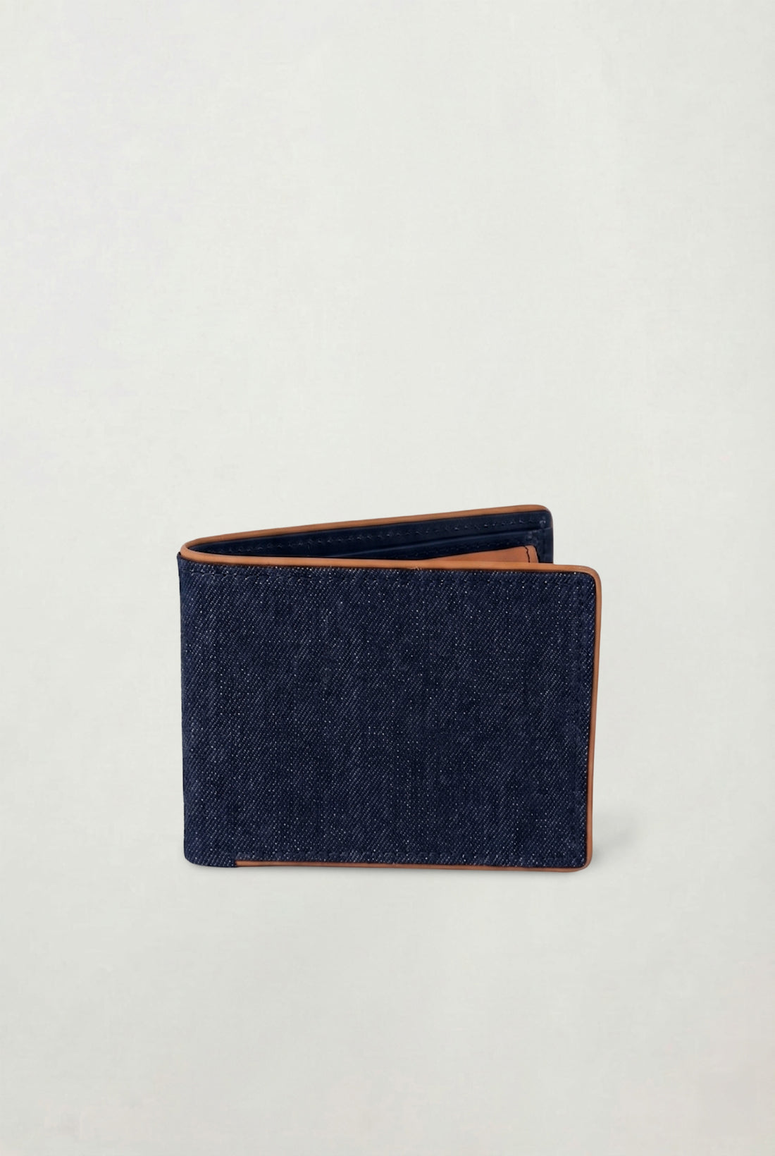 Bi-fold Denim Wallet