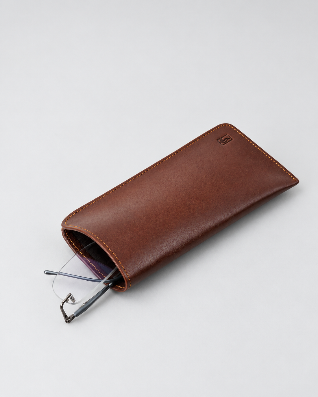 Classic Leather Glasses Sleeve